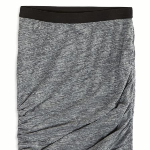 American Eagle Ruched Knit Mini Skirt - Picture 2 of 5